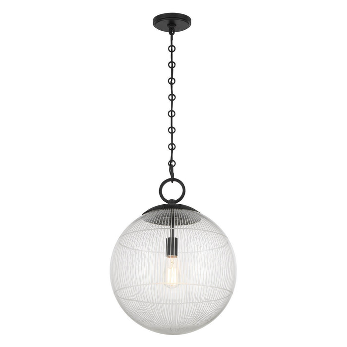 Savoy House - 7-1840-1-89 - One Light Pendant - Cabot - Matte Black