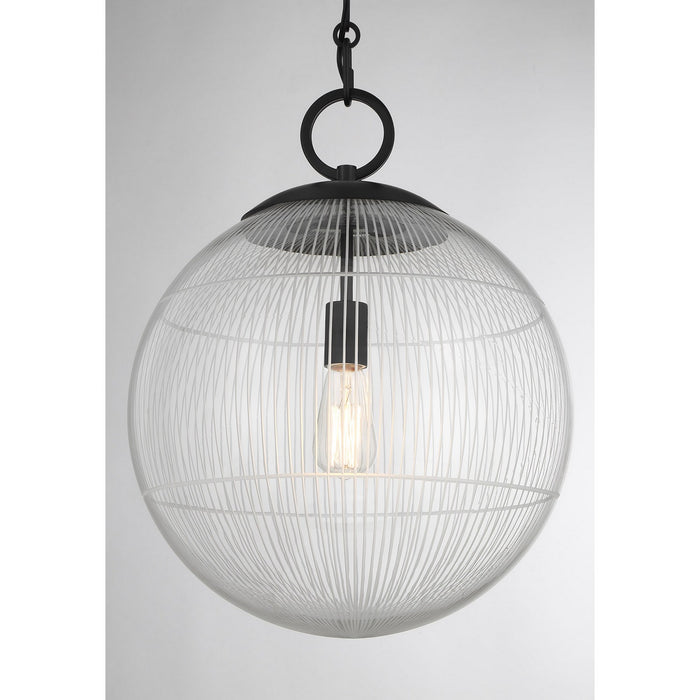 Savoy House - 7-1840-1-89 - One Light Pendant - Cabot - Matte Black