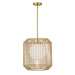 Savoy House - 7-2040-1-322 - One Light Pendant - Pastis - Warm Brass