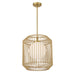 Savoy House - 7-2040-1-322 - One Light Pendant - Pastis - Warm Brass