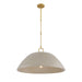 Savoy House - 7-2918-1-156 - One Light Pendant - Alta - Concrete and Brass