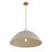 Savoy House - 7-2918-1-156 - One Light Pendant - Alta - Concrete and Brass
