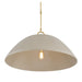 Savoy House - 7-2918-1-156 - One Light Pendant - Alta - Concrete and Brass