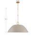 Savoy House - 7-2918-1-156 - One Light Pendant - Alta - Concrete and Brass