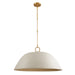 Savoy House - 7-2918-1-156 - One Light Pendant - Alta - Concrete and Brass