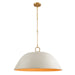Savoy House - 7-2918-1-156 - One Light Pendant - Alta - Concrete and Brass