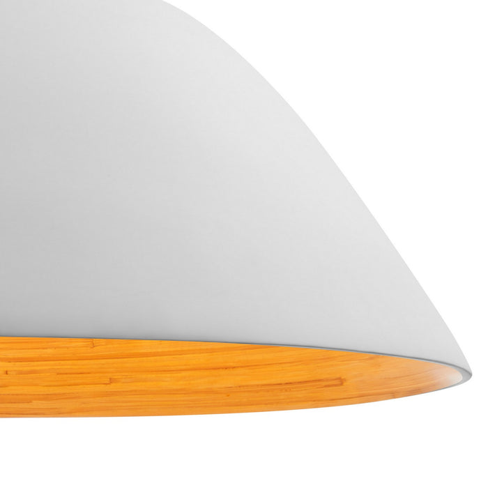 Savoy House - 7-2918-1-157 - One Light Pendant - Alta - White Bisque and Brass