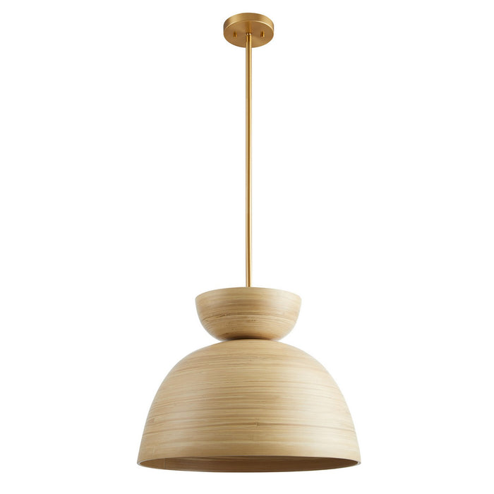 Savoy House - 7-2919-1-203 - One Light Pendant - Agave - Natural Bamboo