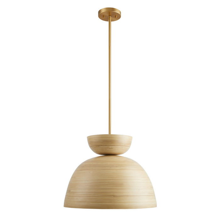 Savoy House - 7-2919-1-203 - One Light Pendant - Agave - Natural Bamboo