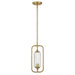 Savoy House - 7-3022-1-322 - One Light Mini-Pendant - Holton - Warm Brass