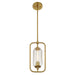 Savoy House - 7-3022-1-322 - One Light Mini-Pendant - Holton - Warm Brass