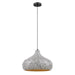 Savoy House - 7-3095-1-201 - One Light Pendant - Jade - Black and White Shell