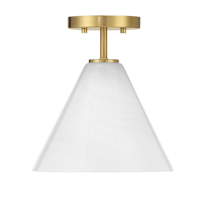 Savoy House - 7-4011-1-322 - One Light Mini-Pendant - Blair - Warm Brass
