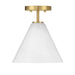 Savoy House - 7-4011-1-322 - One Light Mini-Pendant - Blair - Warm Brass