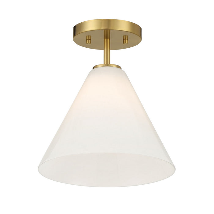 Savoy House - 7-4011-1-322 - One Light Mini-Pendant - Blair - Warm Brass
