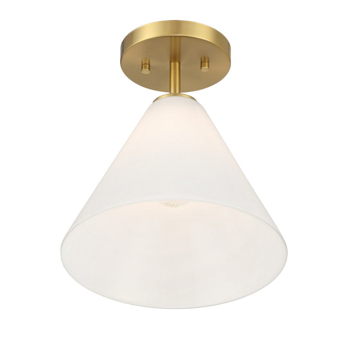 Savoy House - 7-4011-1-322 - One Light Mini-Pendant - Blair - Warm Brass