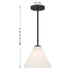 Savoy House - 7-4011-1-89 - One Light Mini-Pendant - Blair - Matte Black