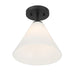 Savoy House - 7-4011-1-89 - One Light Mini-Pendant - Blair - Matte Black