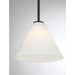 Savoy House - 7-4011-1-89 - One Light Mini-Pendant - Blair - Matte Black