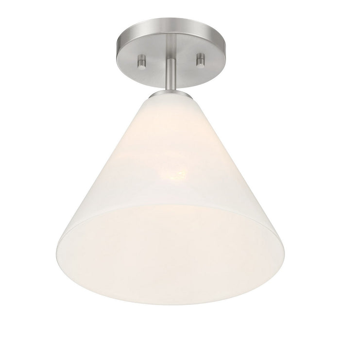 Savoy House - 7-4011-1-SN - One Light Mini-Pendant - Blair - Satin Nickel