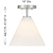 Savoy House - 7-4011-1-SN - One Light Mini-Pendant - Blair - Satin Nickel