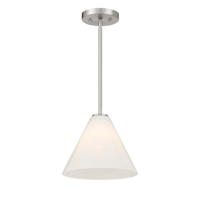 Savoy House - 7-4011-1-SN - One Light Mini-Pendant - Blair - Satin Nickel
