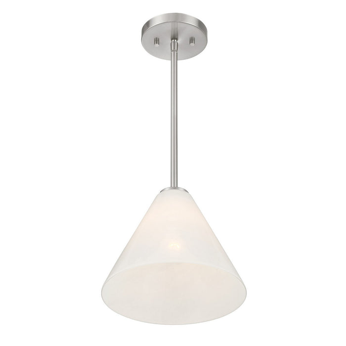 Savoy House - 7-4011-1-SN - One Light Mini-Pendant - Blair - Satin Nickel