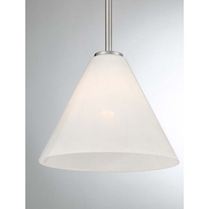 Savoy House - 7-4011-1-SN - One Light Mini-Pendant - Blair - Satin Nickel