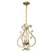 Savoy House - 7-6095-3-127 - Three Light Pendant - Lombard - Noble Brass
