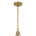 Savoy House - 7-7560-4-322 - Four Light Pendant - Catalan - Warm Brass
