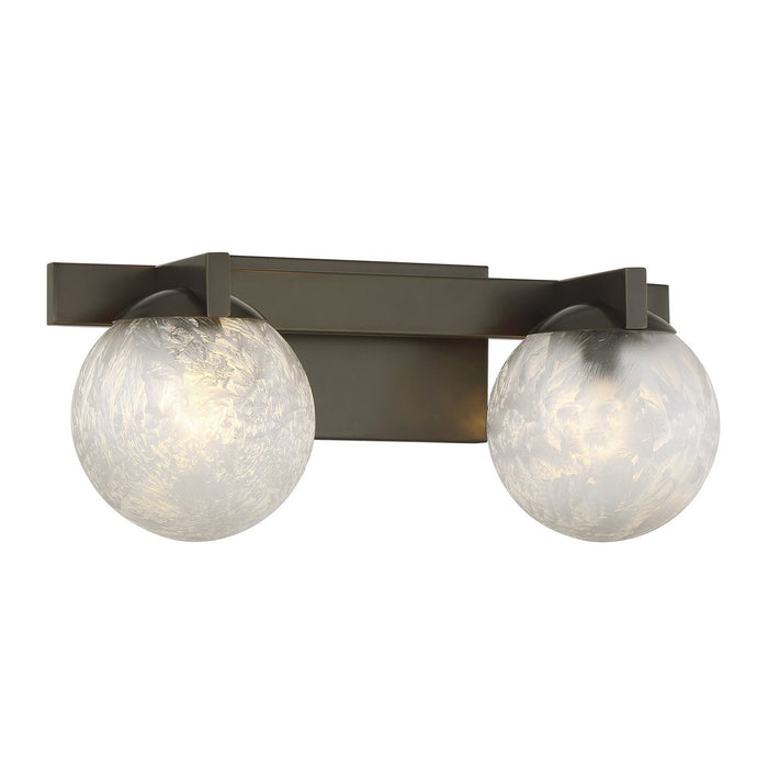 Savoy House - 8-1017-2-15 - Two Light Bathroom Vanity - Darien - Mediterranean Bronze