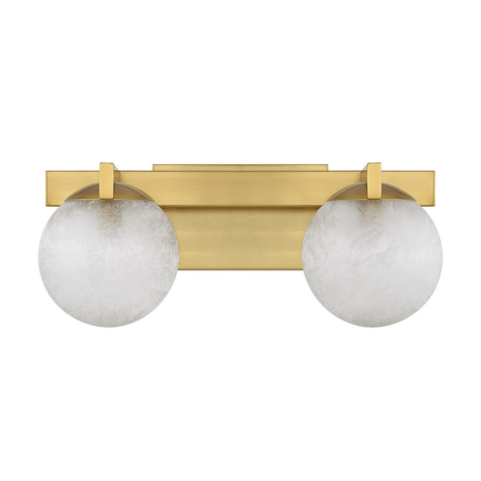 Savoy House - 8-1017-2-322 - Two Light Bathroom Vanity - Darien - Warm Brass