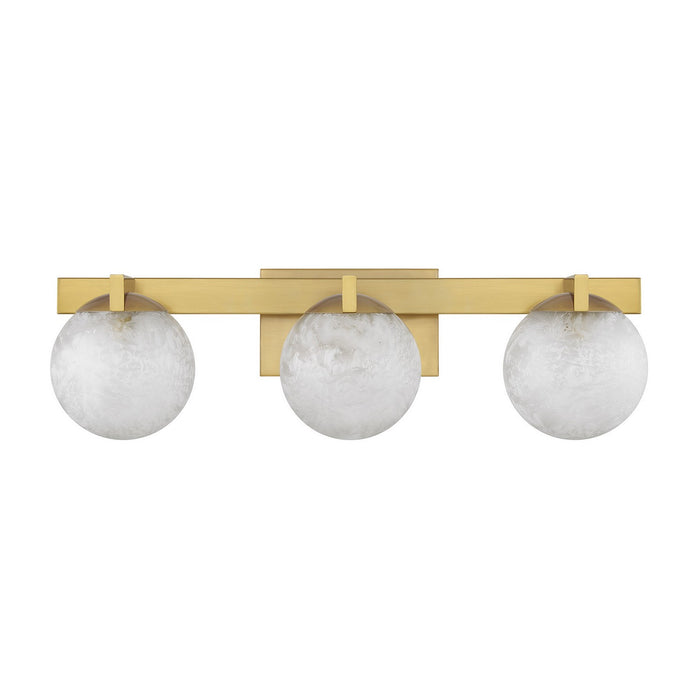 Savoy House - 8-1017-3-322 - Three Light Bathroom Vanity - Darien - Warm Brass