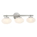 Savoy House - 8-1050-3-SN - Three Light Bathroom Vanity - Barrow - Satin Nickel