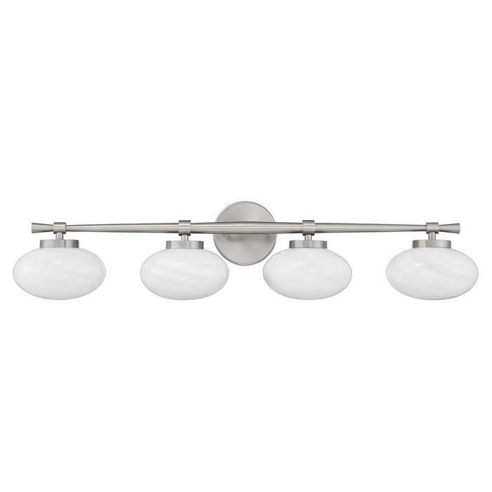 Savoy House - 8-1050-4-SN - Four Light Bathroom Vanity - Barrow - Satin Nickel