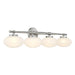 Savoy House - 8-1050-4-SN - Four Light Bathroom Vanity - Barrow - Satin Nickel