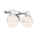 Savoy House - 8-1060-2-11 - Two Light Bathroom Vanity - Pierce - Chrome