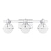 Savoy House - 8-1060-3-11 - Three Light Bathroom Vanity - Pierce - Chrome