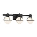 Savoy House - 8-1060-3-BK - Three Light Bathroom Vanity - Pierce - Matte Black