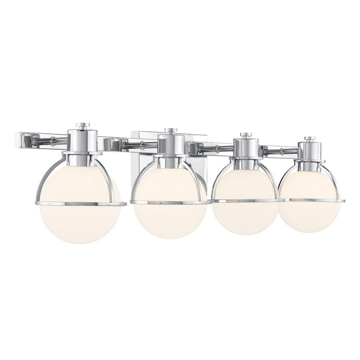 Savoy House - 8-1060-4-11 - Four Light Bathroom Vanity - Pierce - Chrome