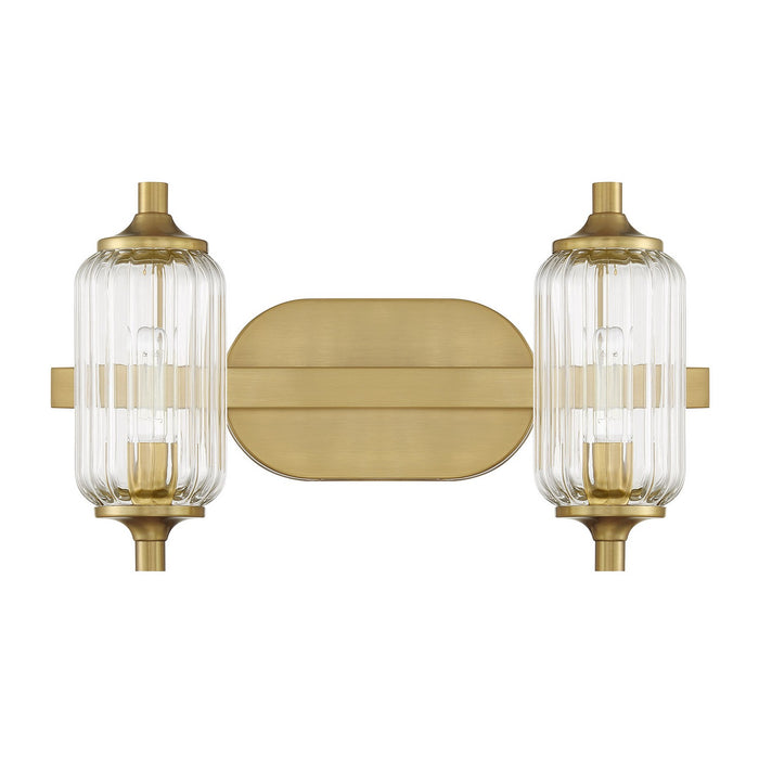 Savoy House - 8-3024-2-322 - Two Light Bathroom Vanity - Holton - Warm Brass
