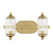 Savoy House - 8-3024-2-322 - Two Light Bathroom Vanity - Holton - Warm Brass