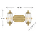Savoy House - 8-3024-2-322 - Two Light Bathroom Vanity - Holton - Warm Brass