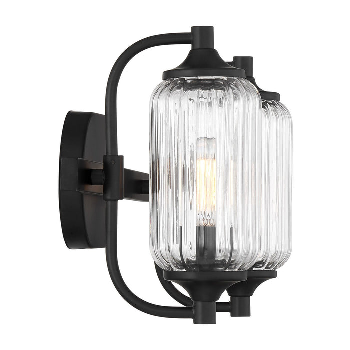 Savoy House - 8-3024-2-BK - Two Light Bathroom Vanity - Holton - Matte Black