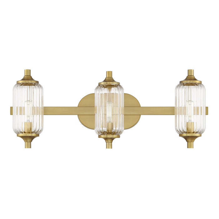 Savoy House - 8-3024-3-322 - Three Light Bathroom Vanity - Holton - Warm Brass