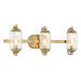 Savoy House - 8-3024-3-322 - Three Light Bathroom Vanity - Holton - Warm Brass