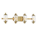 Savoy House - 8-3024-4-322 - Four Light Bathroom Vanity - Holton - Warm Brass