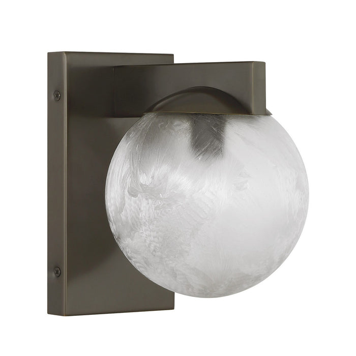 Savoy House - 9-1017-1-15 - One Light Wall Sconce - Darien - Mediterranean Bronze