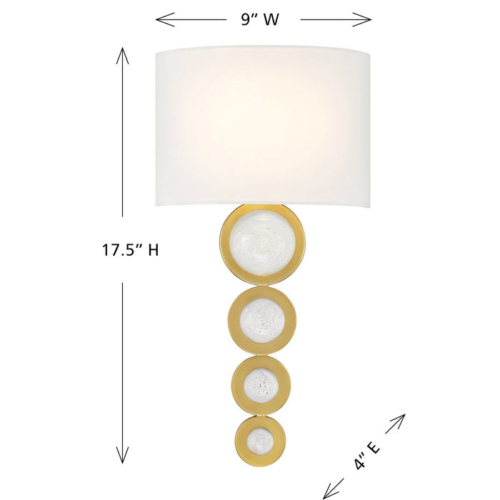 Savoy House - 9-1032-1-322 - LED Wall Sconce - Marseille - Warm Brass