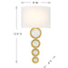 Savoy House - 9-1032-1-322 - LED Wall Sconce - Marseille - Warm Brass